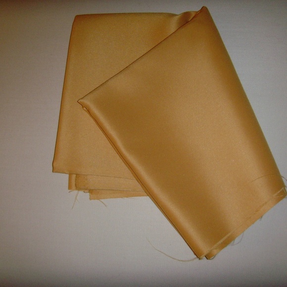 Taffeta Fabric in Marigold Color - 1 Yard/60 Inches Wide - Picture 3 of 7